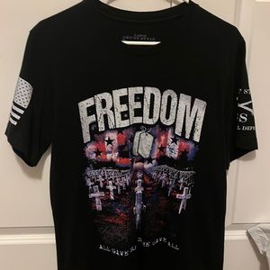 Mens Black Grunt Style T-Shirt